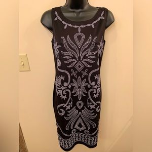 Ronni Nicole ‘glitter’ dress.  Black sleeveless.  Size 6.